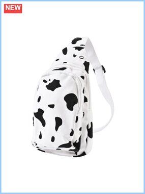 Canvas Sling Bag Crossbody Shoulder Chest Bag Adjustable Strap